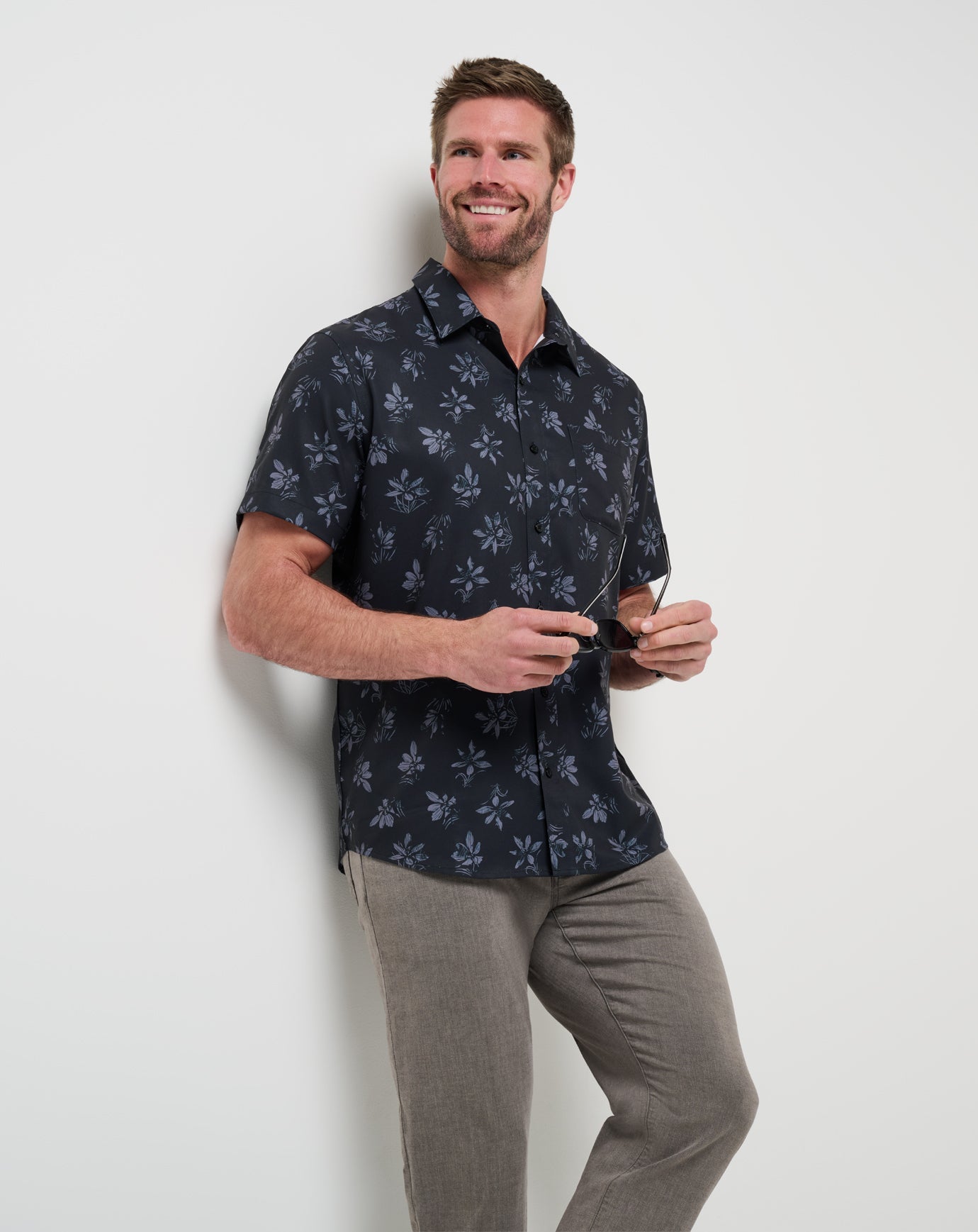 Black Travis Mathew Techwoven Seamate Button-Up