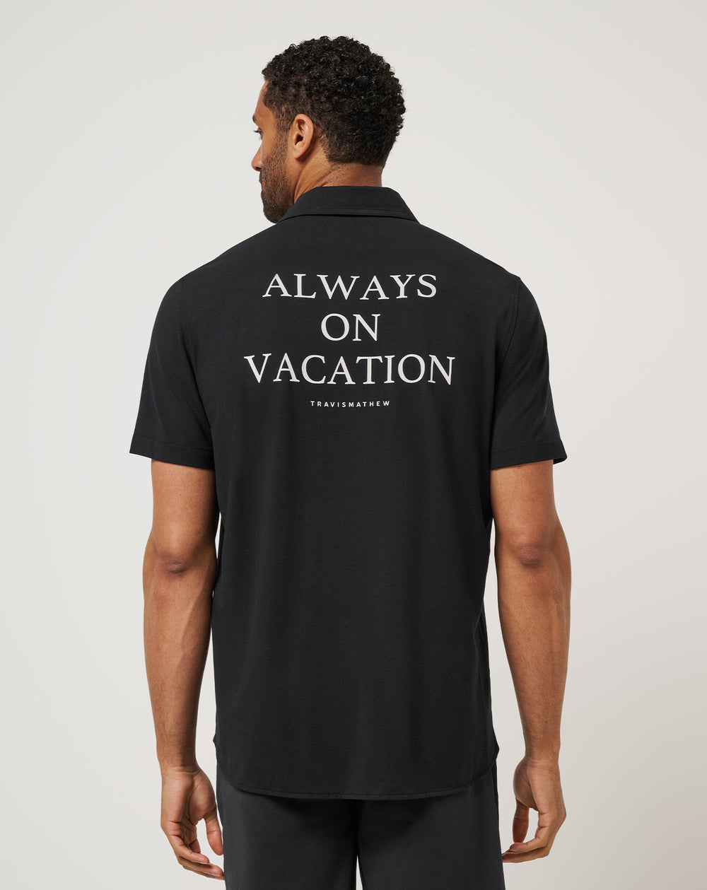 Black Travis Mathew Poolside Pitcher Button-Up