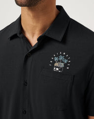 Black Travis Mathew Poolside Pitcher Button-Up