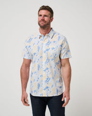 White Travis Mathew Souvenir City Button-Up