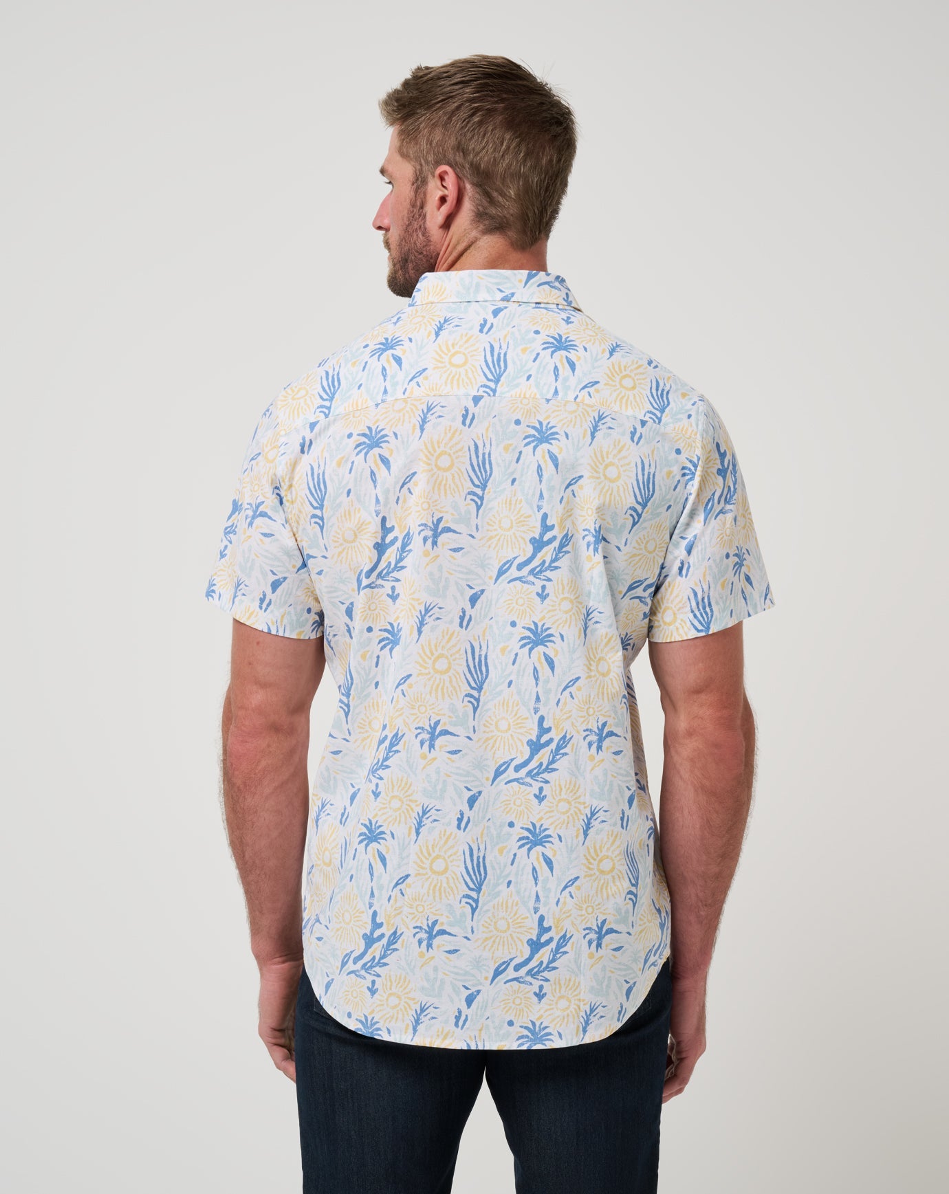 White Travis Mathew Souvenir City Button-Up