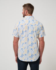 White Travis Mathew Souvenir City Button-Up