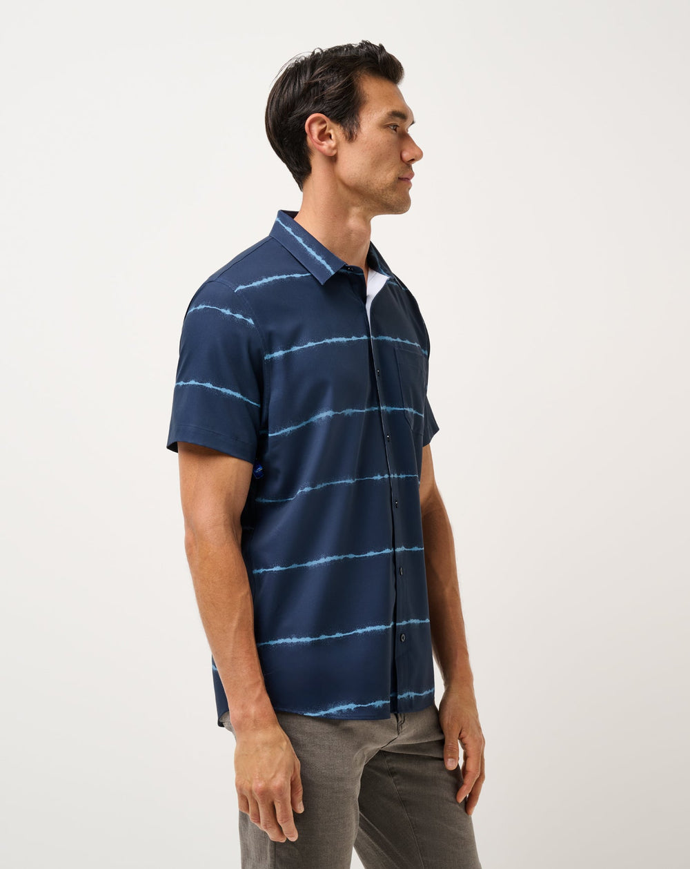 Total Eclipse Travis Mathew Techwoven Sundaze Button-Up