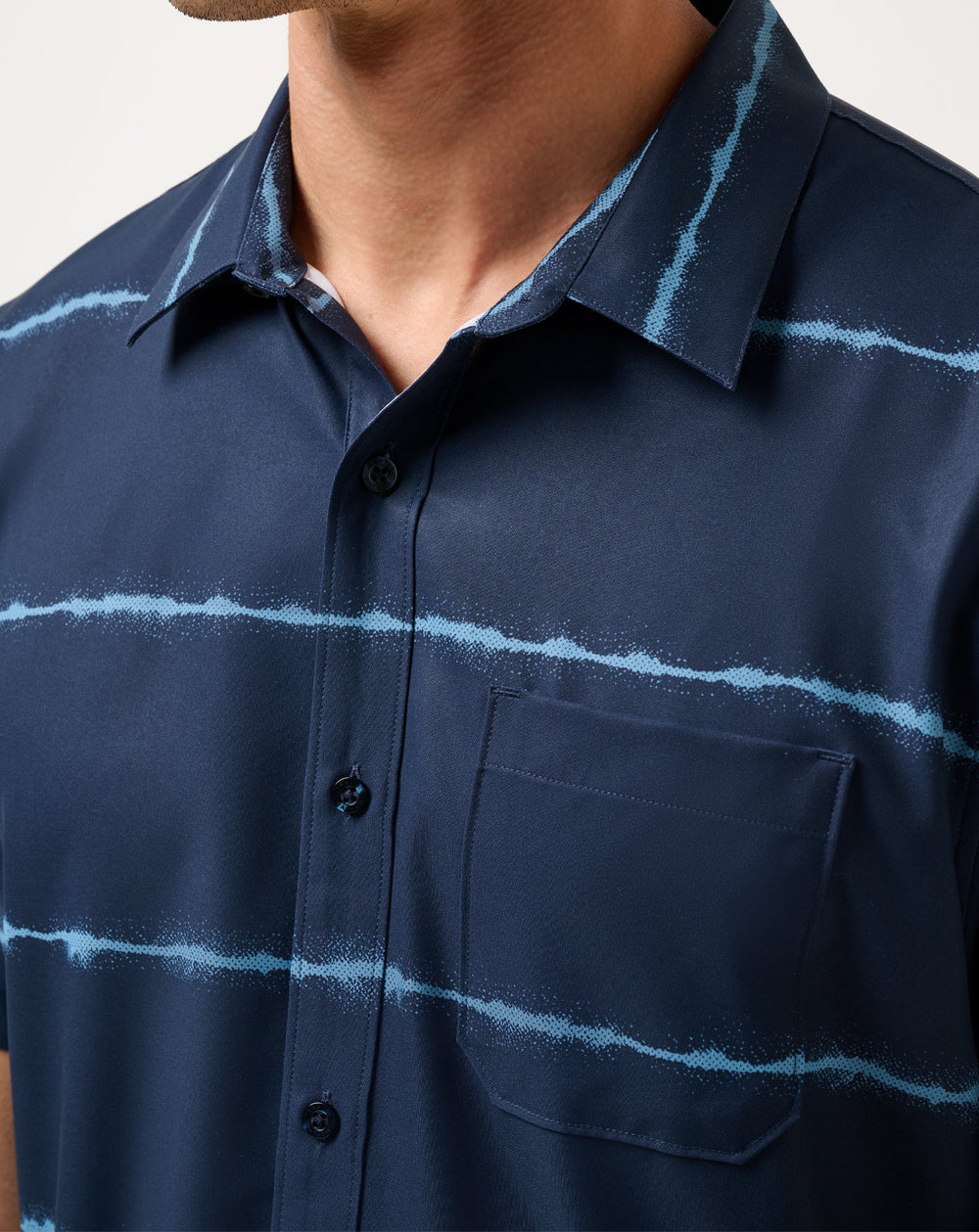 Total Eclipse Travis Mathew Techwoven Sundaze Button-Up