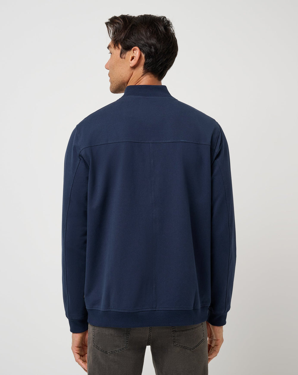 Total Eclipse Travis Mathew Stretchknit Bomber Jacket