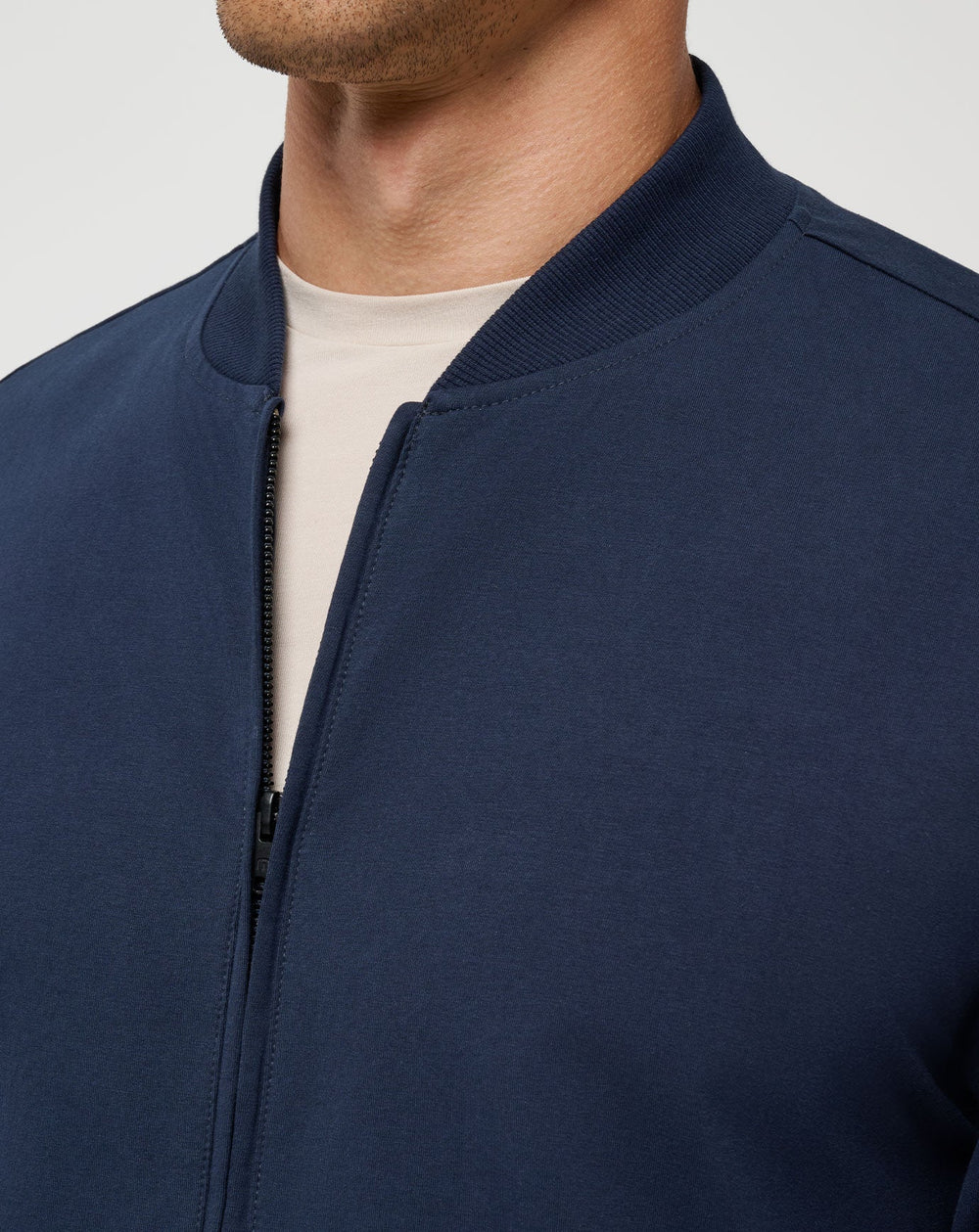 Total Eclipse Travis Mathew Stretchknit Bomber Jacket