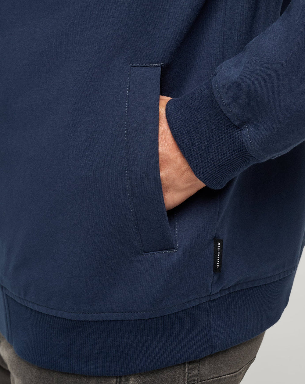 Total Eclipse Travis Mathew Stretchknit Bomber Jacket