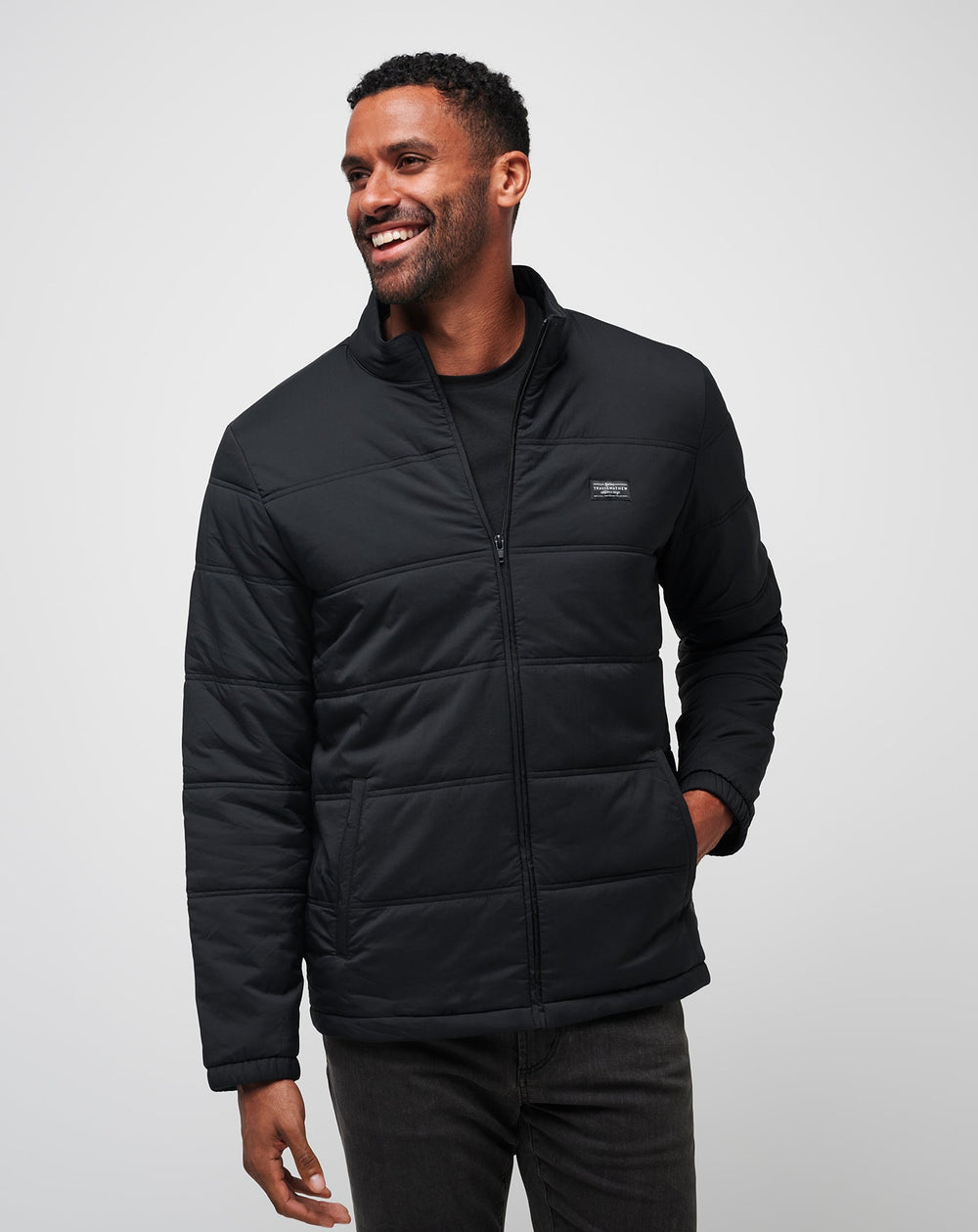 Black Travis Mathew Palisades Puffer Jacket
