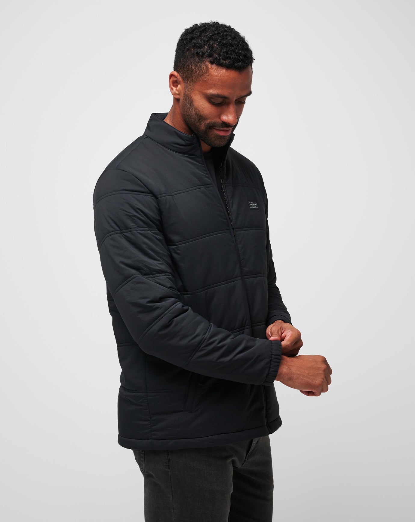 Black Travis Mathew Palisades Puffer Jacket