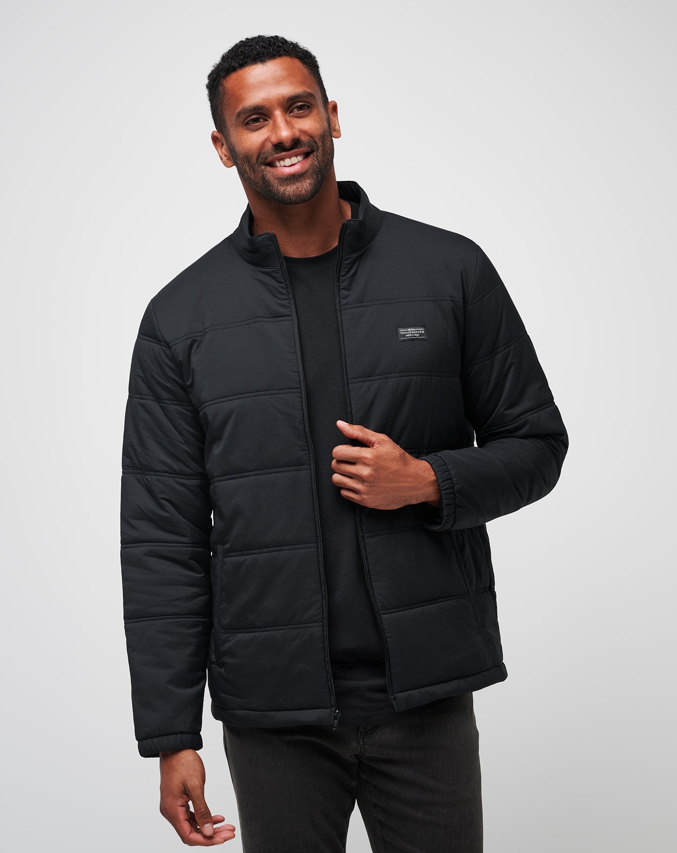 Black Travis Mathew Palisades Puffer Jacket