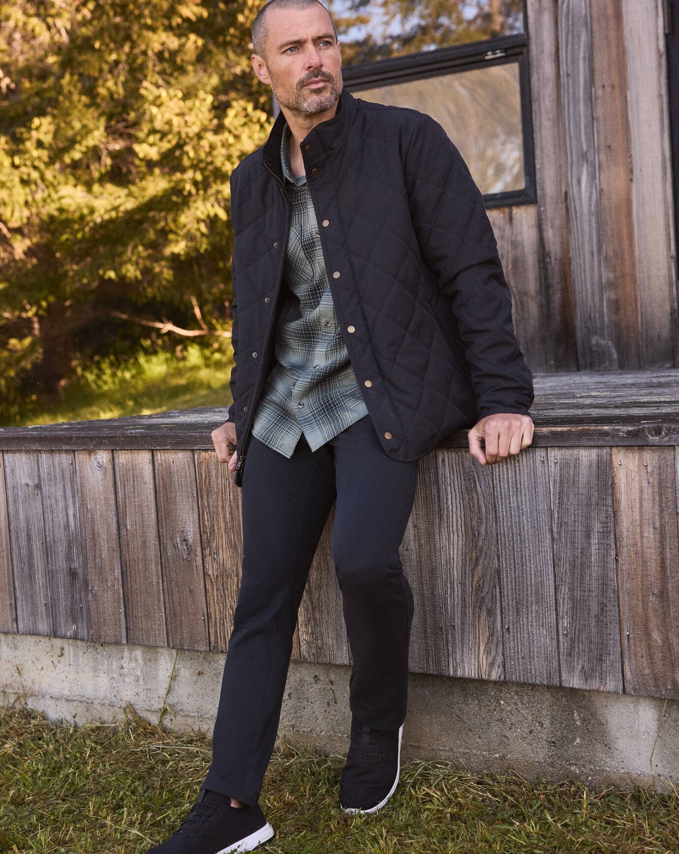 Black Travis Mathew Highlander Jacket