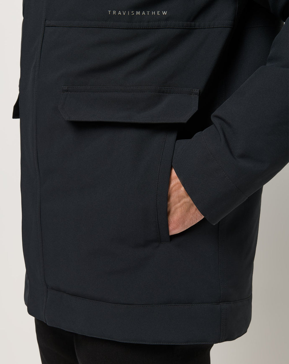 Black Travis Mathew Mountain Pass Jacket
