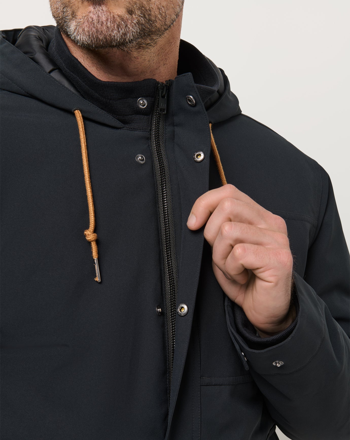 Black Travis Mathew Mountain Pass Jacket