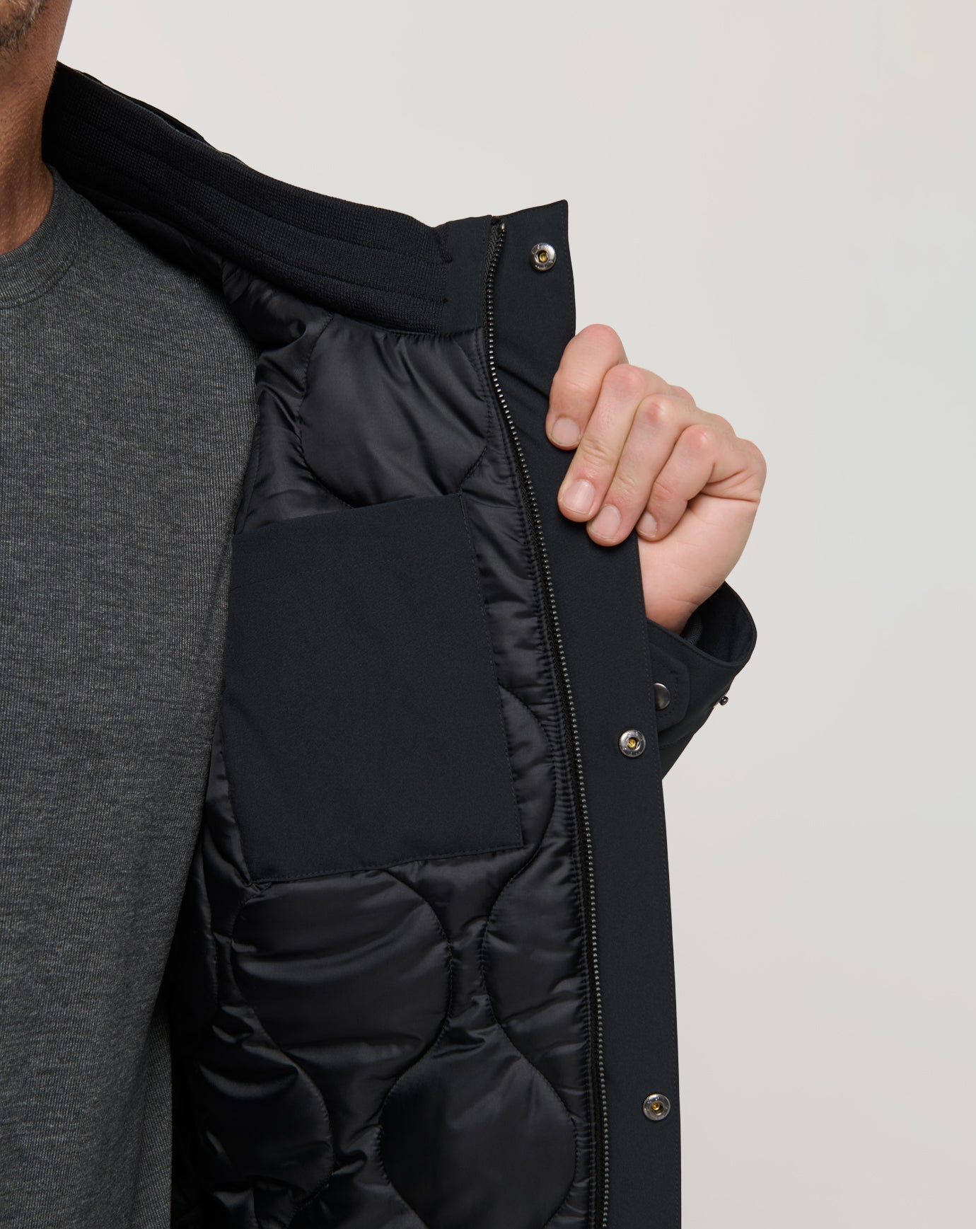Black Travis Mathew Mountain Pass Jacket