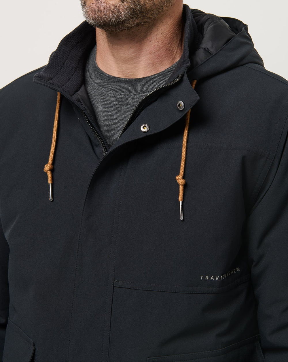 Black Travis Mathew Mountain Pass Jacket