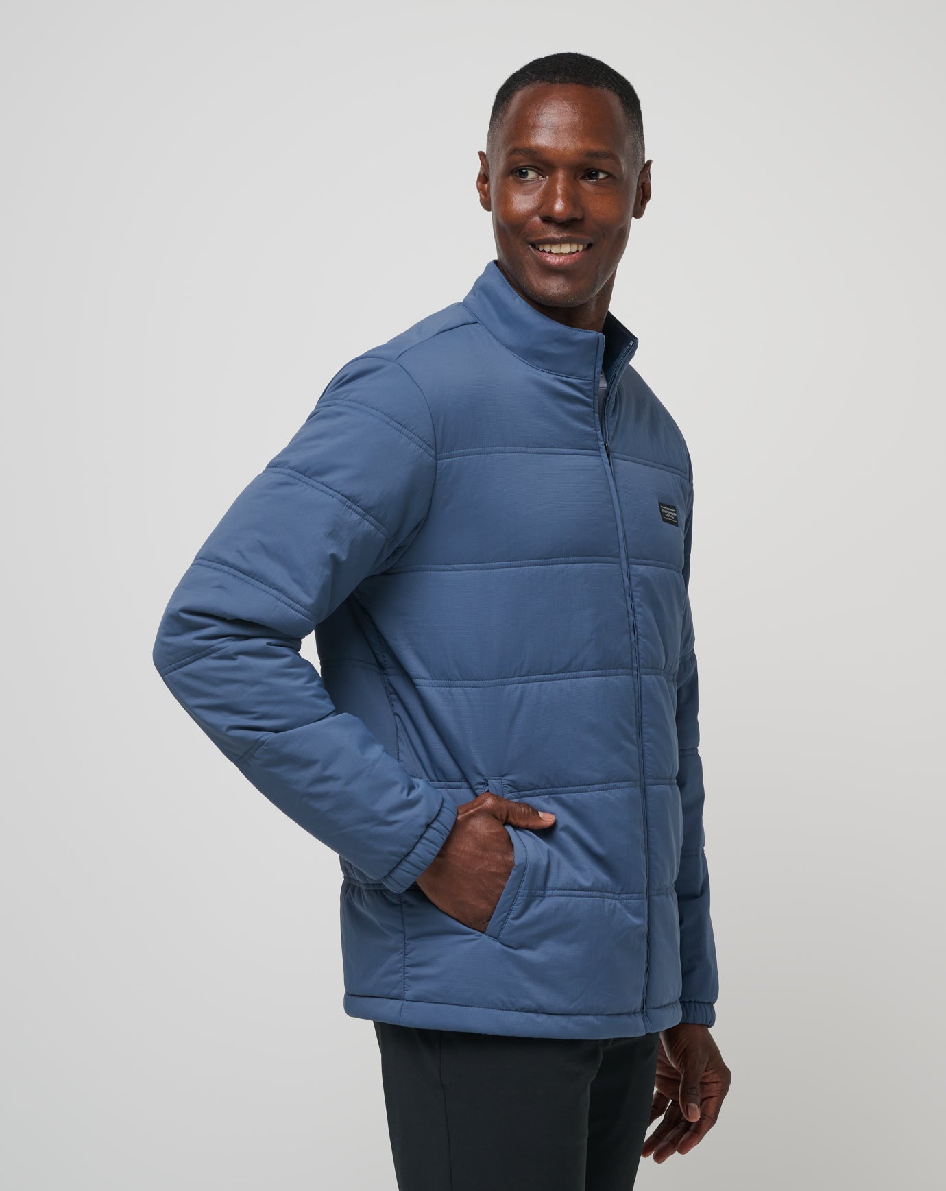Navy Travis Mathew Palisades Puffer Jacket
