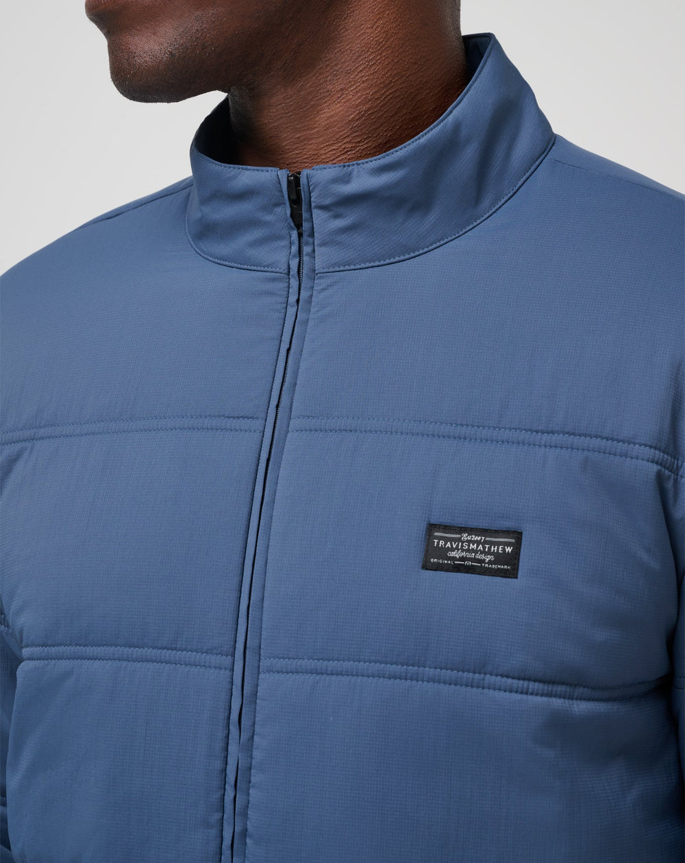 Navy Travis Mathew Palisades Puffer Jacket