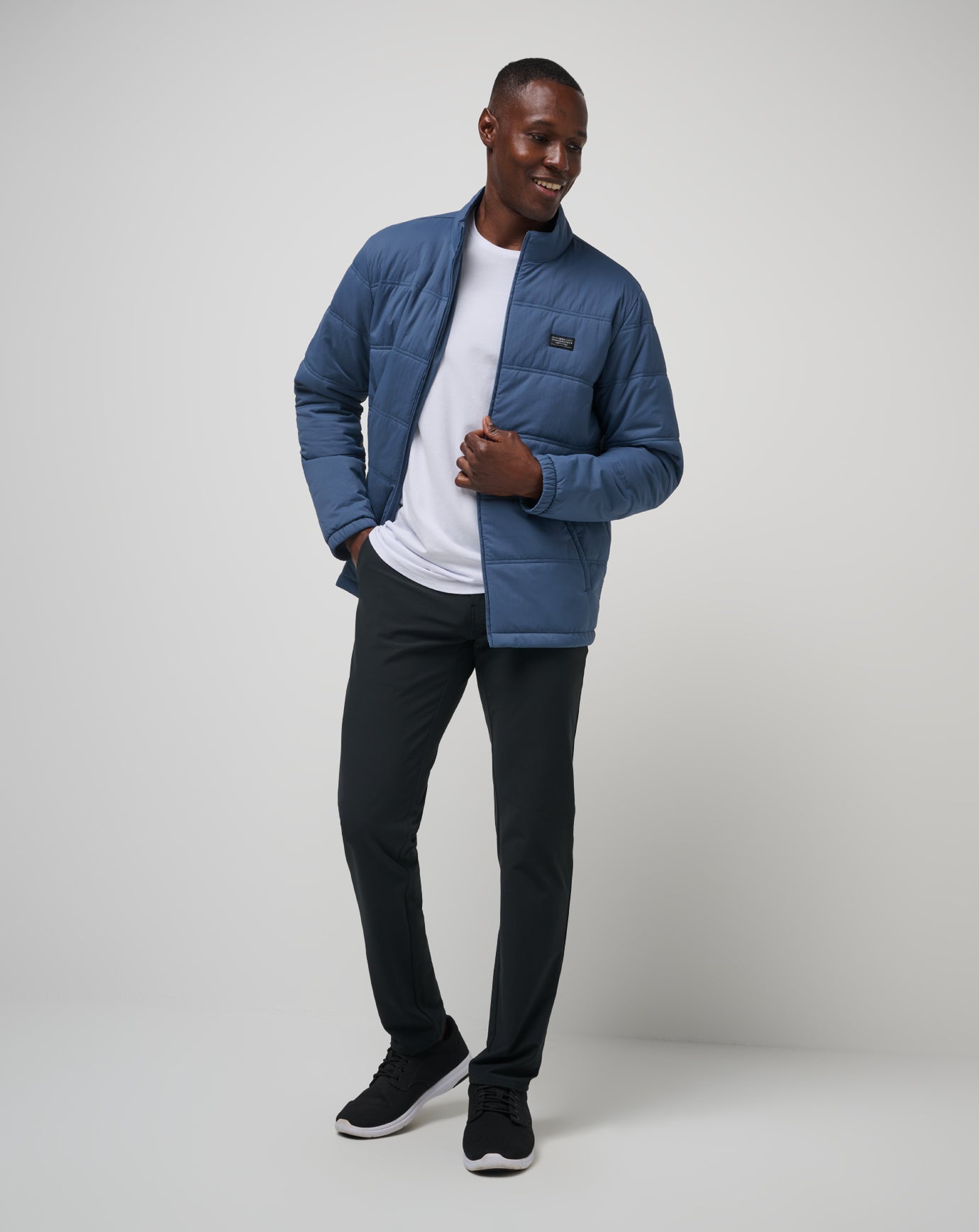 Navy Travis Mathew Palisades Puffer Jacket