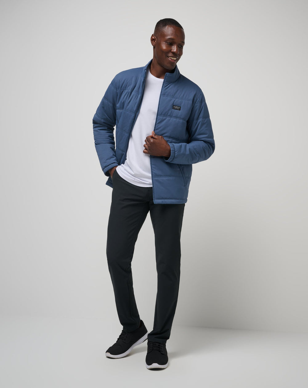 Navy Travis Mathew Palisades Puffer Jacket