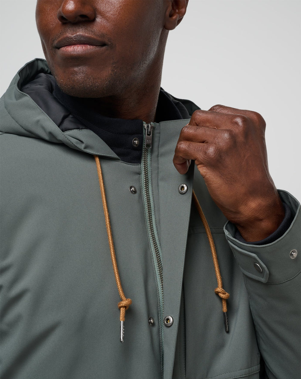 Dark Olive Travis Mathew Mountain Pass Jacket