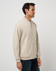 Italian Sand Travis Mathew Stretchknit Bomber Jacket