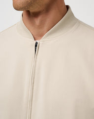 Italian Sand Travis Mathew Stretchknit Bomber Jacket