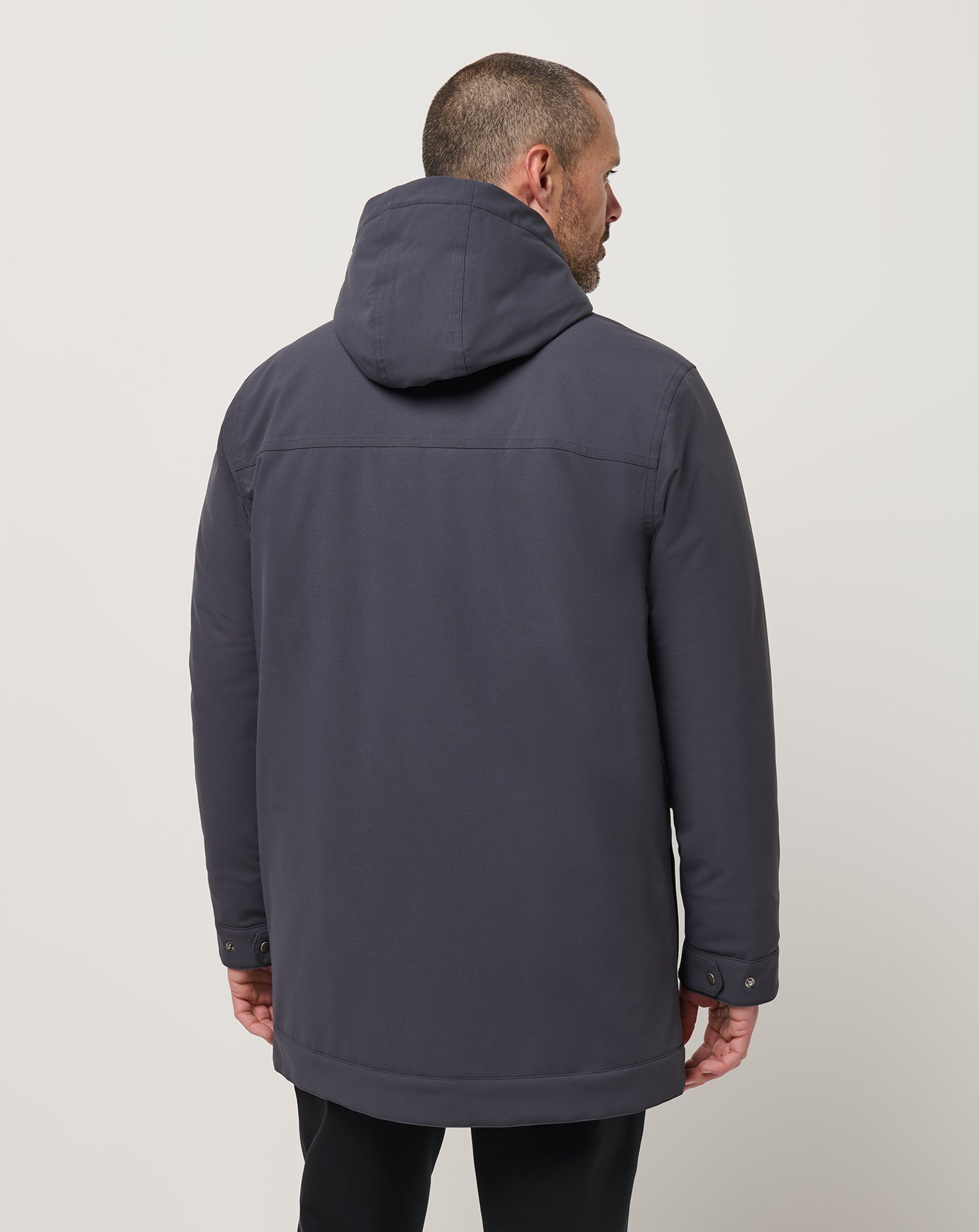 Ebony Travis Mathew Mountain Pass Long Jacket