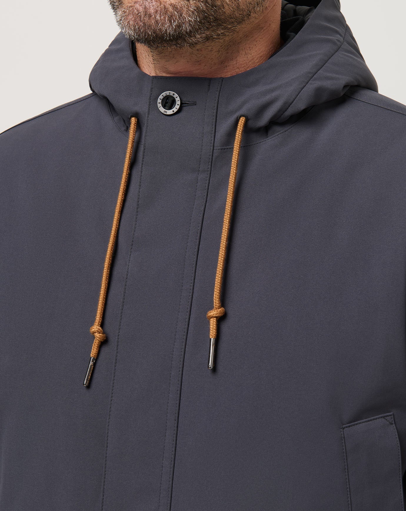 Ebony Travis Mathew Mountain Pass Long Jacket