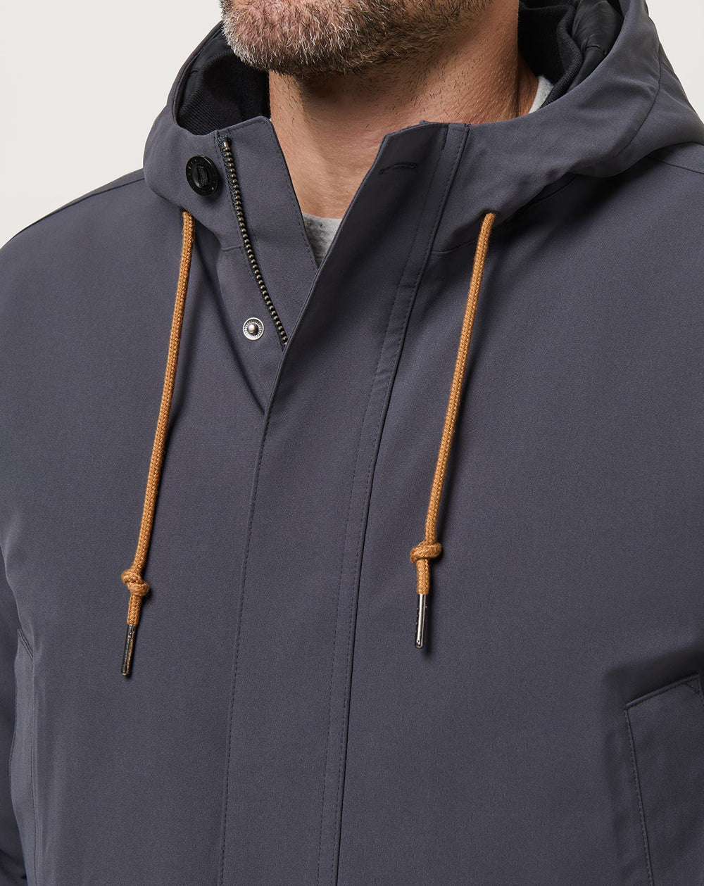 Ebony Travis Mathew Mountain Pass Long Jacket