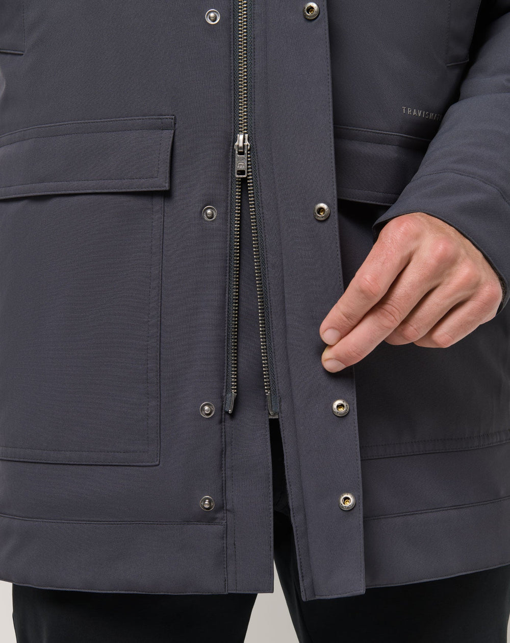 Ebony Travis Mathew Mountain Pass Long Jacket