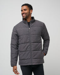 Heather Black Travis Mathew Climate Drop Jacket
