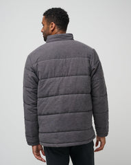 Heather Black Travis Mathew Climate Drop Jacket