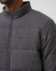 Heather Black Travis Mathew Climate Drop Jacket