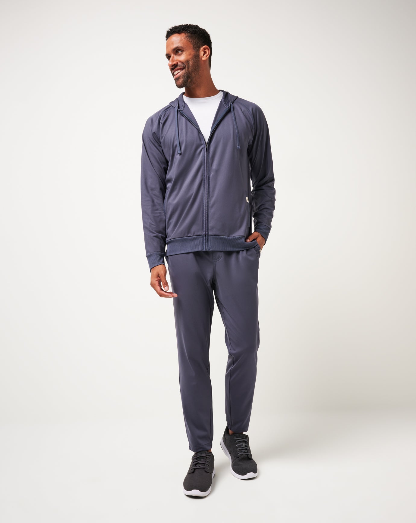 Navy Travis Mathew Cloud Track Jacket