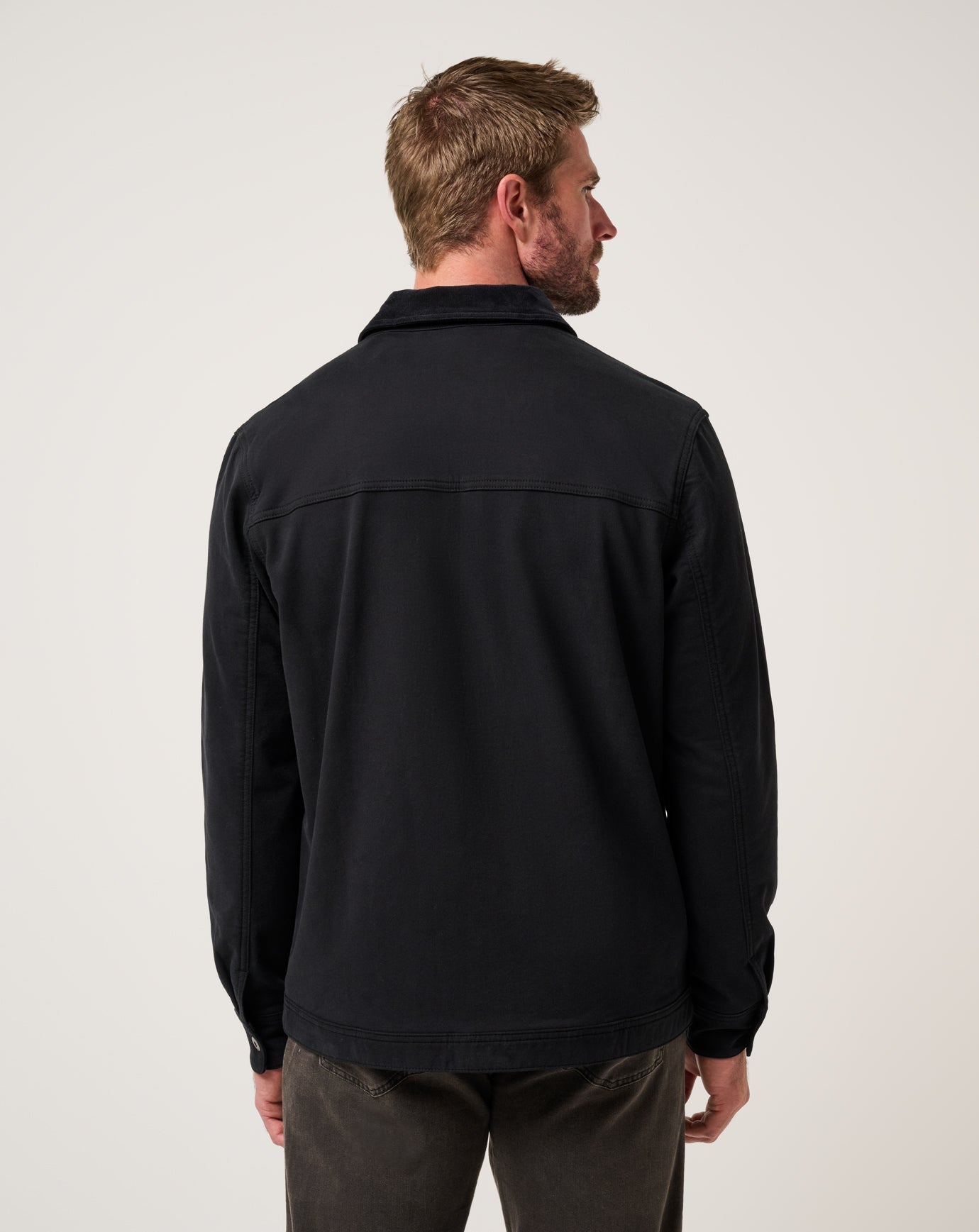 Black Travis Mathew Cloud Denim Cord Jacket