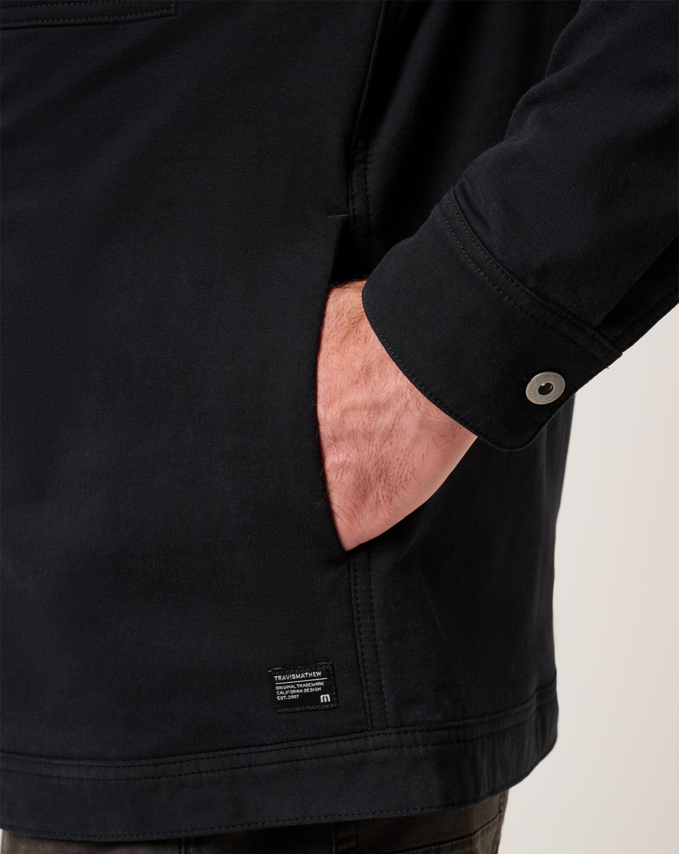 Black Travis Mathew Cloud Denim Cord Jacket