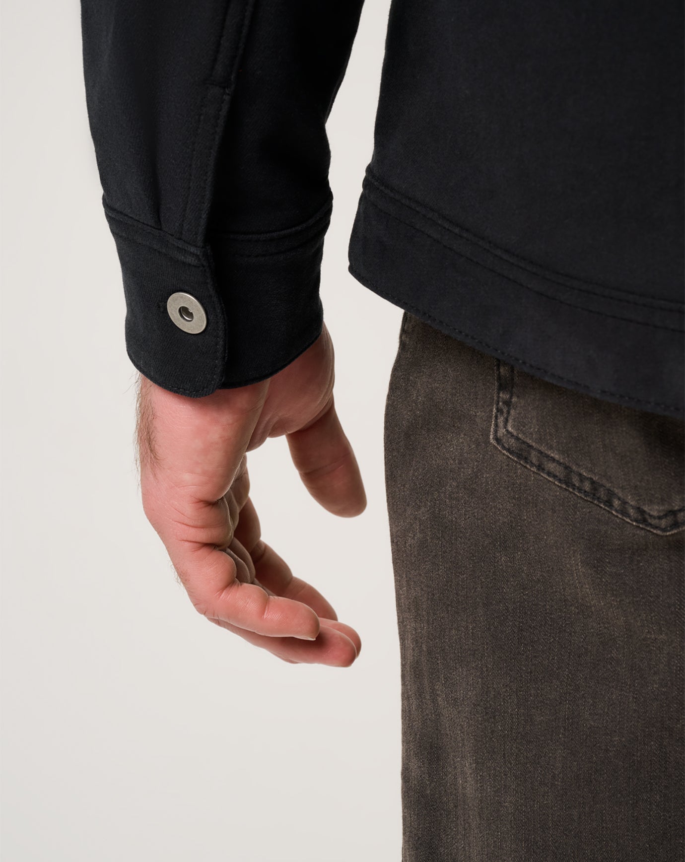 Black Travis Mathew Cloud Denim Cord Jacket