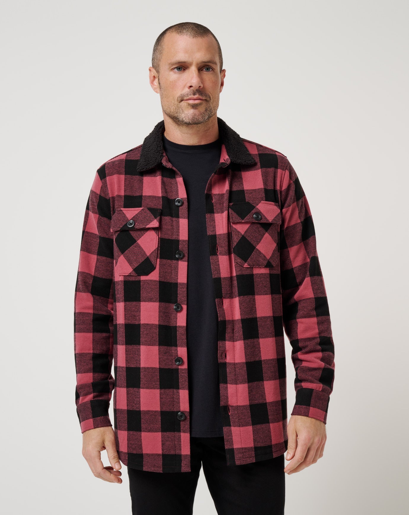 Roan Rouge Travis Mathew Winterize Shirt Jacket