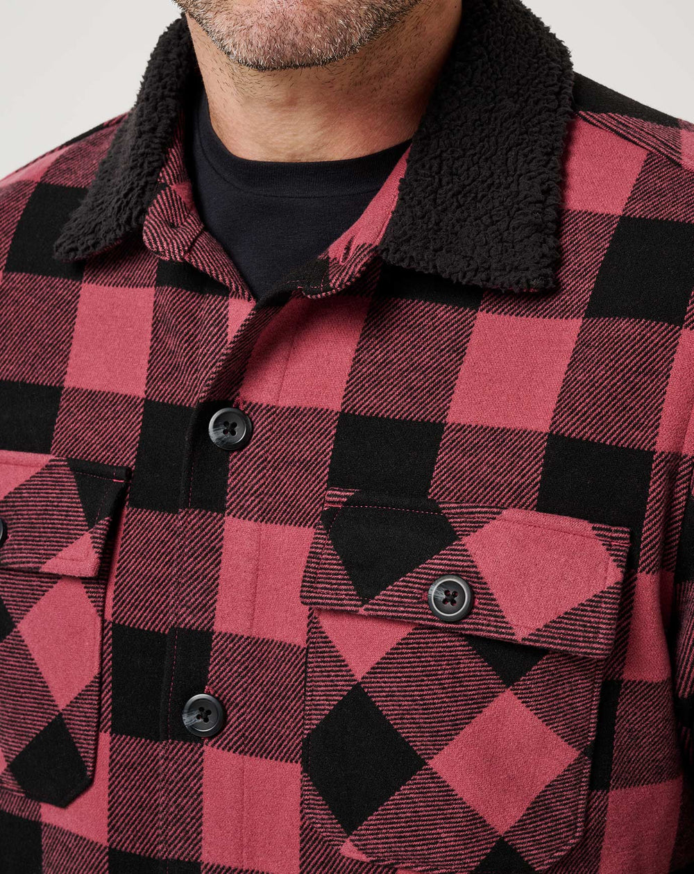 Roan Rouge Travis Mathew Winterize Shirt Jacket