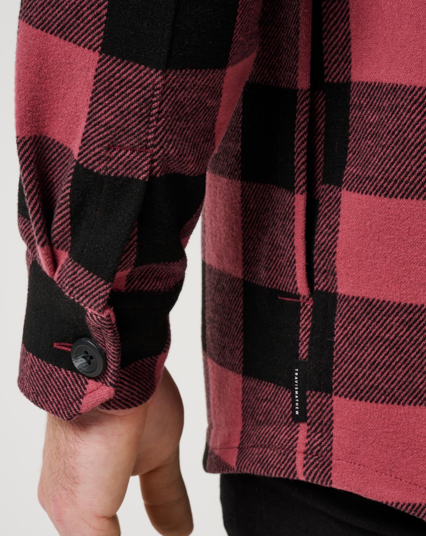 Roan Rouge Travis Mathew Winterize Shirt Jacket