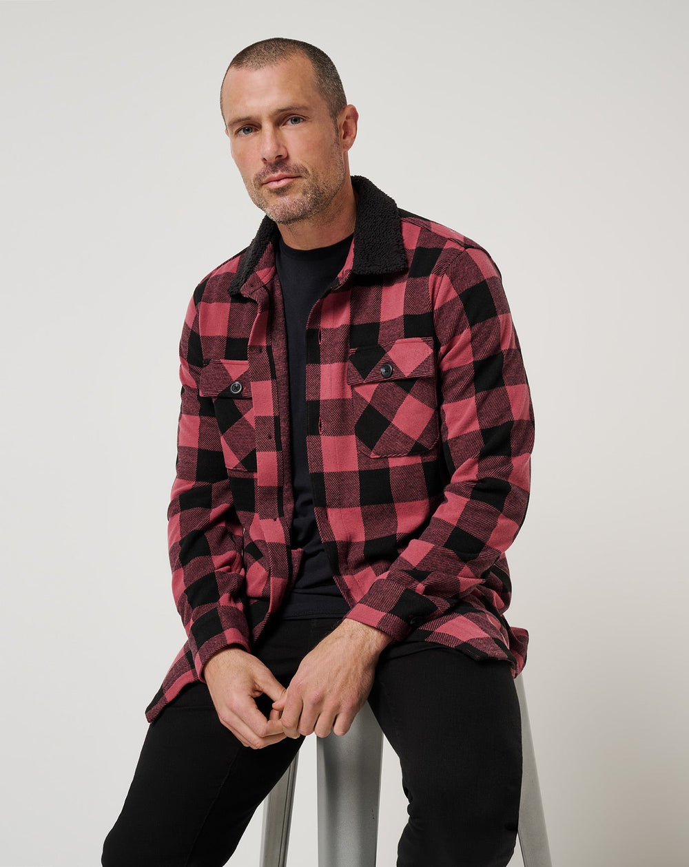 Roan Rouge Travis Mathew Winterize Shirt Jacket