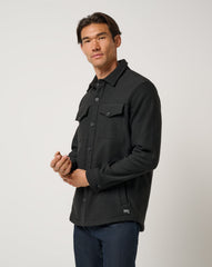 Black Travis Mathew Are We There Yet Shirt Jacket
