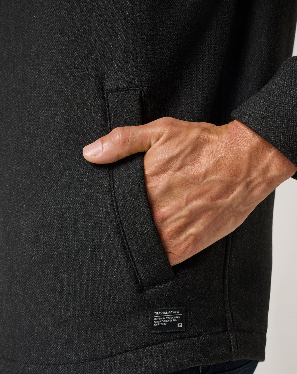 Black Travis Mathew Are We There Yet Shirt Jacket