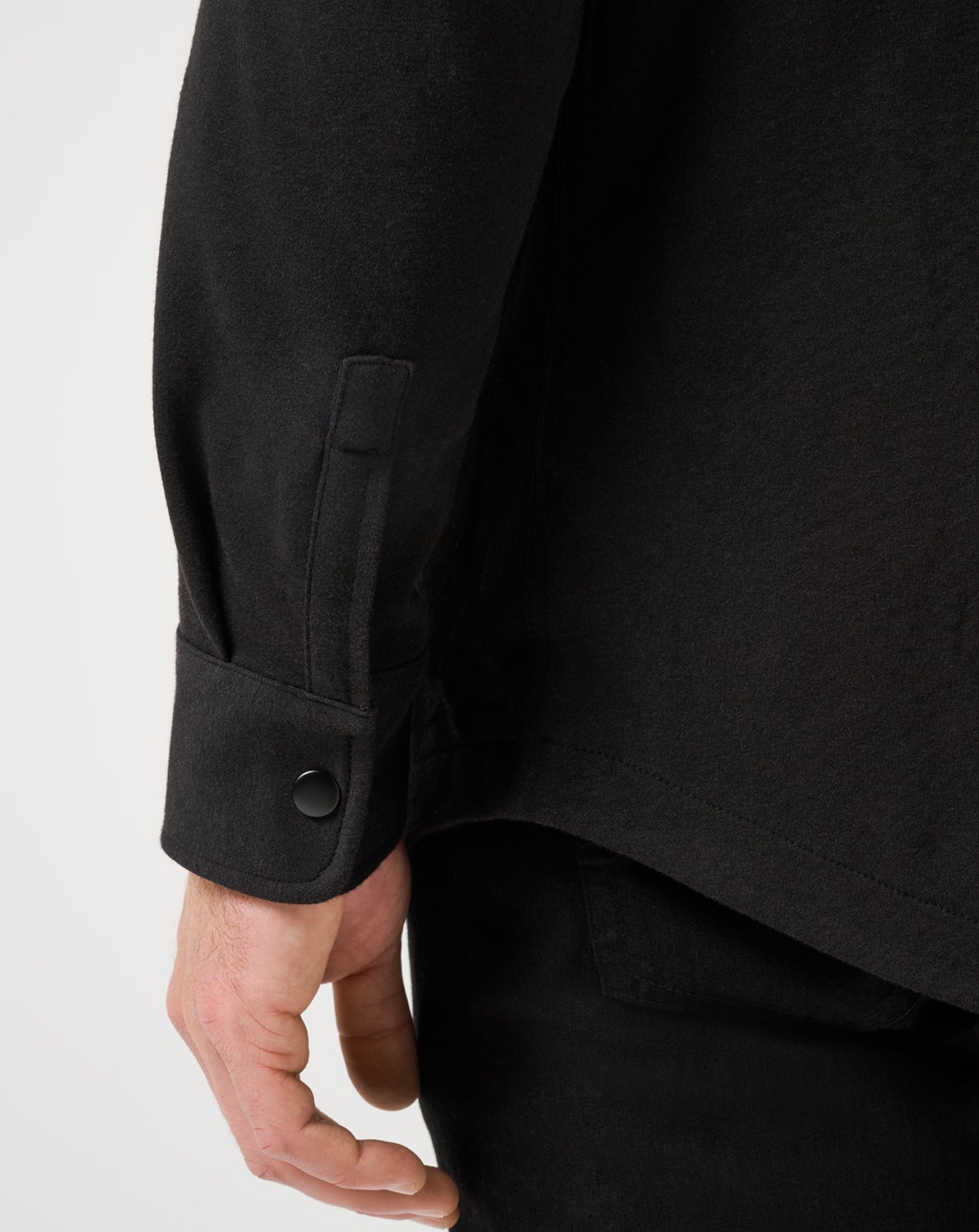 Black Travis Mathew You Pick Shirt Jacket