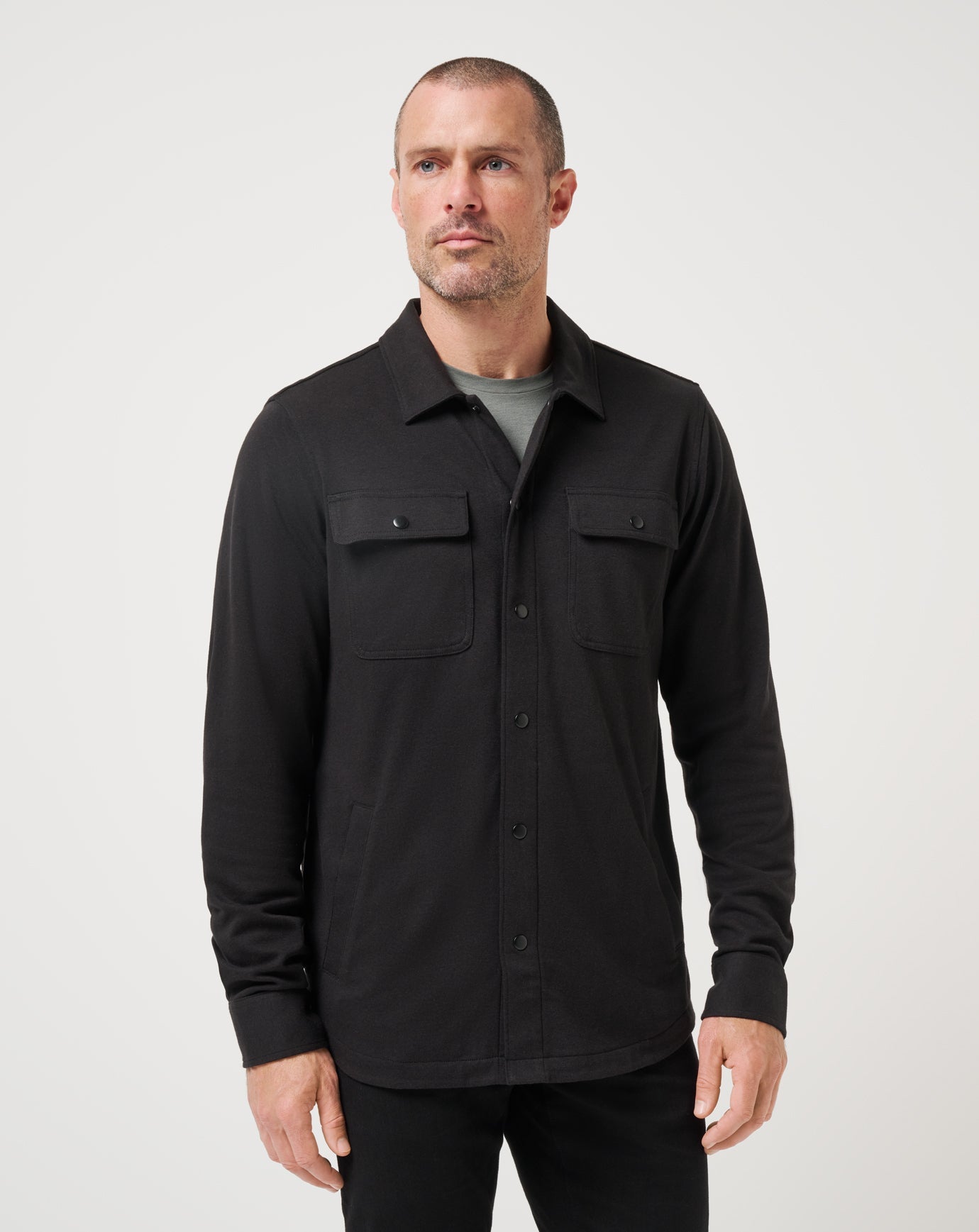Black Travis Mathew You Pick Shirt Jacket