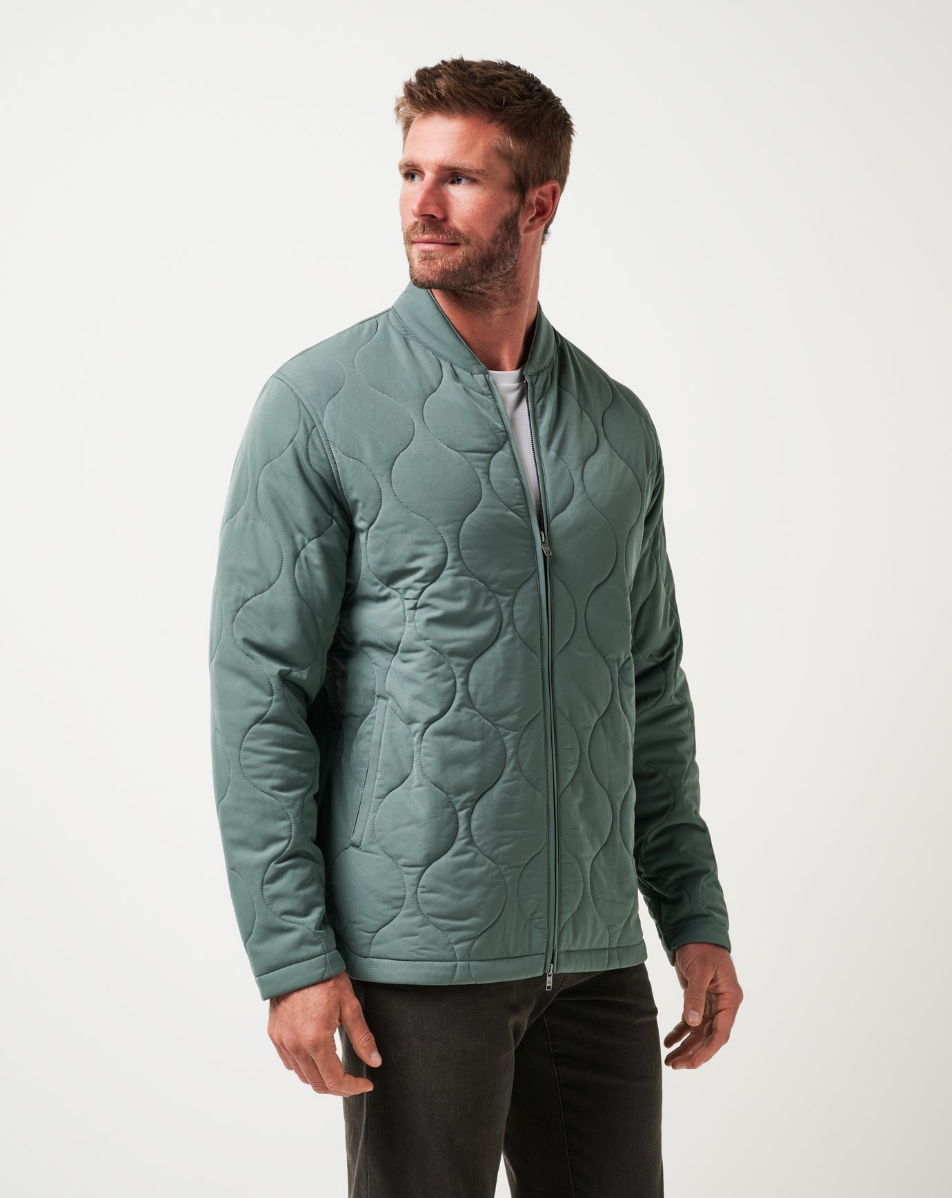 Balsam Green Travis Mathew Come What May Jacket