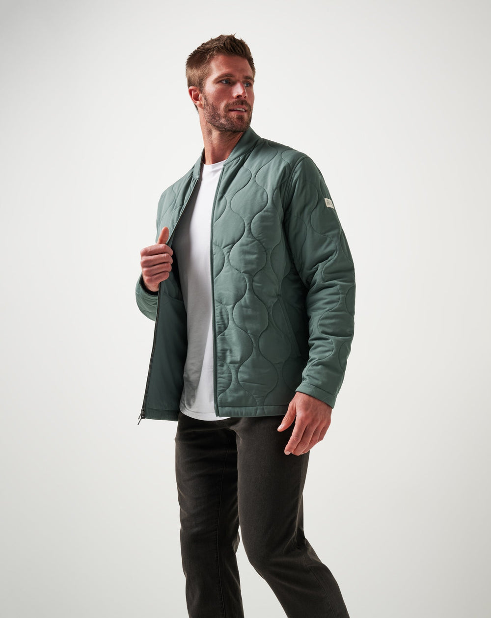 Balsam Green Travis Mathew Come What May Jacket