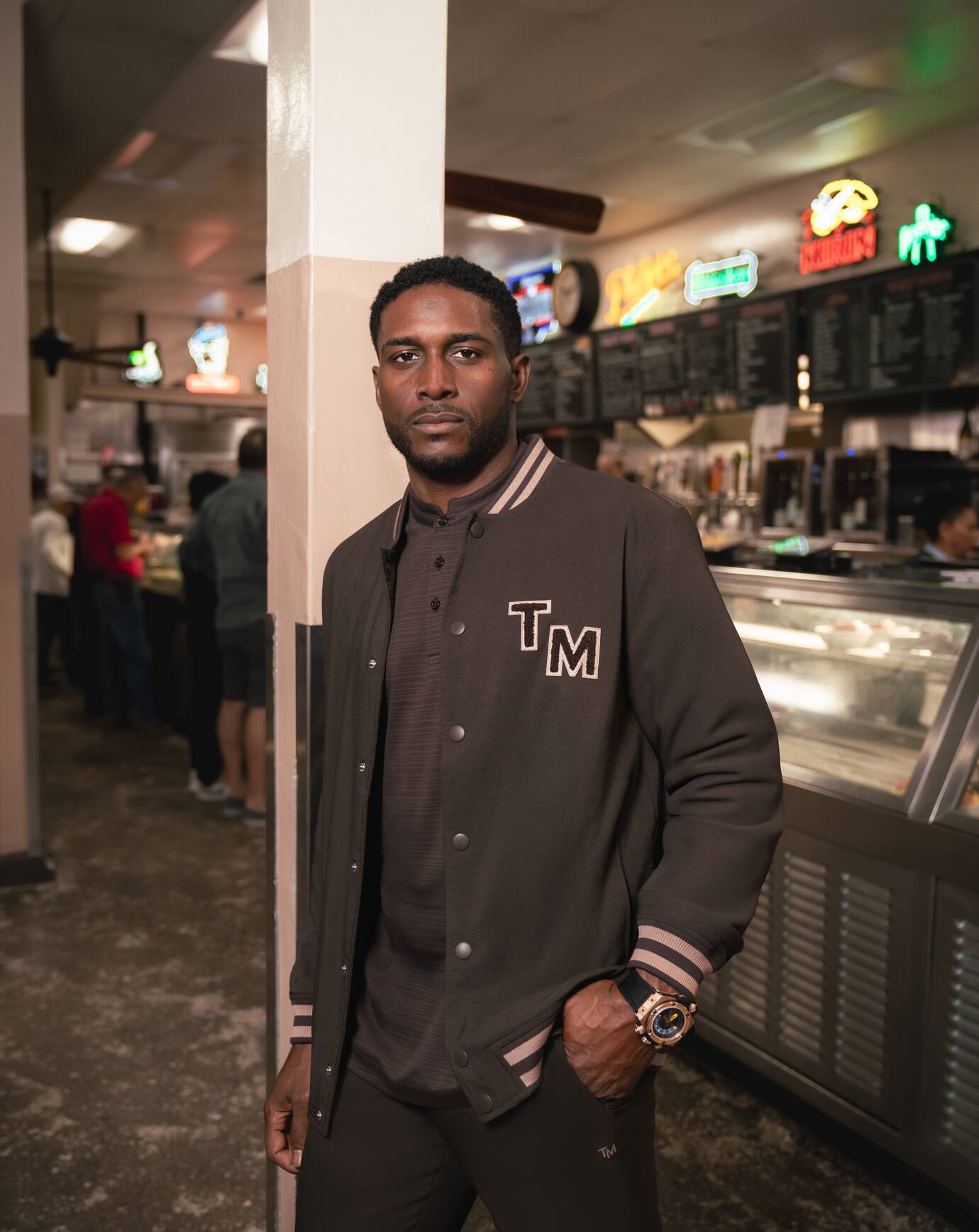 Chocolate Brown Travis Mathew Touch Down Jacket