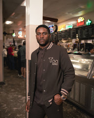 Chocolate Brown Travis Mathew Touch Down Jacket