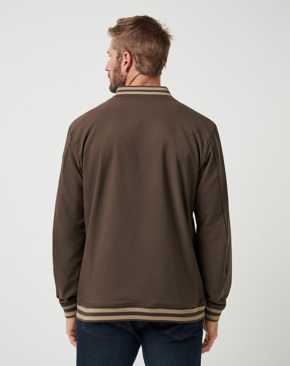 Chocolate Brown Travis Mathew Touch Down Jacket